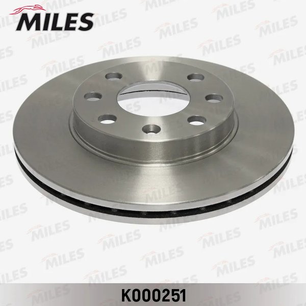 Диск тормозной перед Chevrolet 90121445 Miles K000251 Daewoo Nexia,Lanos, Aveo D=236 (DF1609,BG2278)