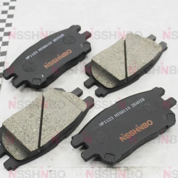 Колодки тормозные передние Nisshinbo NP-1123