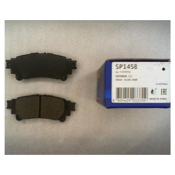 Колодки тормозные задние Toyota 04466-48130 Sangsin SP-1458 GGL15 AWL1# GWL1# (PF1569,PN1846,NP1111)