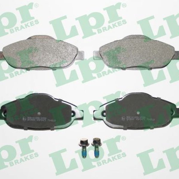 Колодки тормозные передние Citroen C4 II 1.6L VTI 10/06- Peugeot 308 1.4L 1.6L VTI/HDI LPR 05P1471