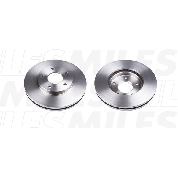 Диск тормозной перед Nissan 40206-4U105 Miles K000054 X-TRAIL (T30)/MAXIMA QX (A33)(DF4316)D=280