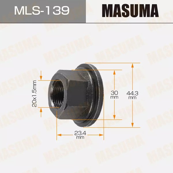Гайка Masuma TYT RH MLS-139