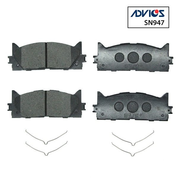 Колодки тормозные передние Toyota 04465-33450 Advics A1N-154 ACV4# ASV50/60 AVV50 ((NP1015,SP2080)