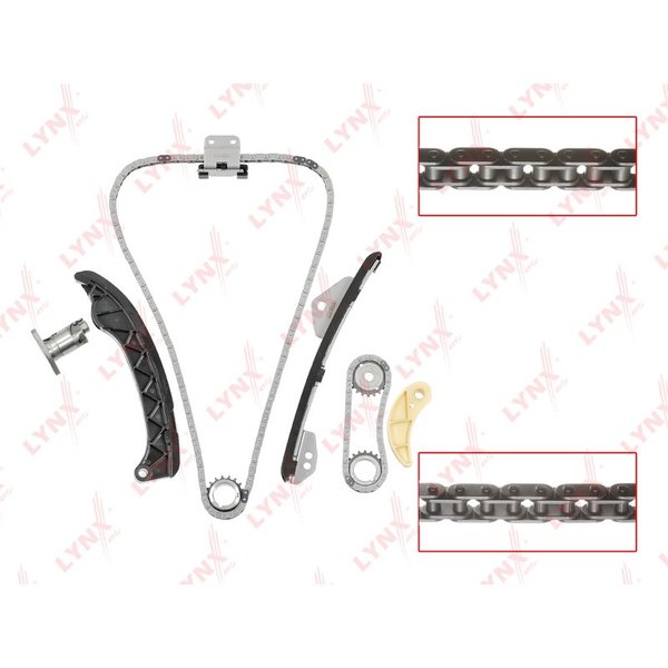 Комплект для замены цепи ГРМ Toyota 13506-37070 Lynx TK-0042 1/2ZR-FE УЦЕНКА