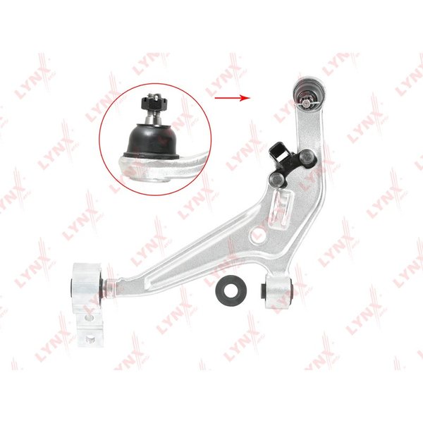 Рычаг передней подвески нижний Nissan 54501-8H310 Lynx C-5259L T30, L УЦЕНКА