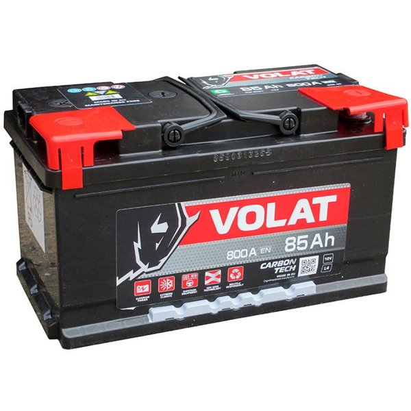 Аккумулятор VOLAT Prime 85 А/ч Евро L низк.форм
