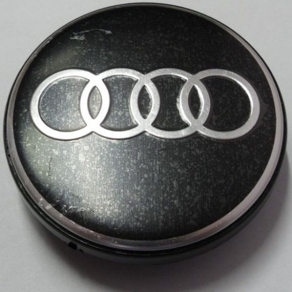 Заглушка диска Audi 62 мм КИК, Рапид, со стикером