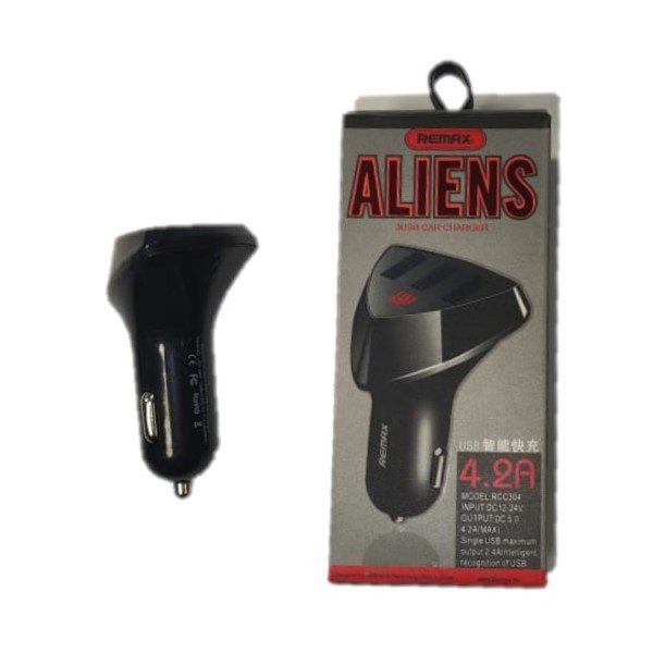 Зарядка АЗУ REMAX ALIENS 4,2А 3USB 