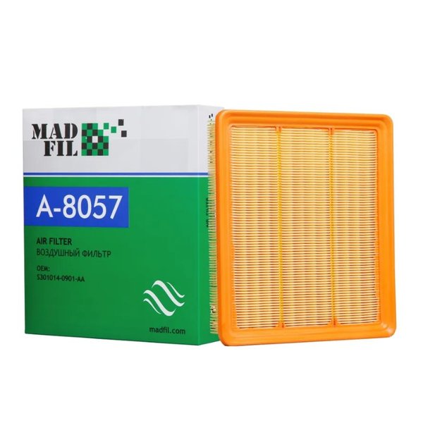 Фильтр воздушный Madfil A-8057 (S3010140901AA) CS75 Plus 1,5л