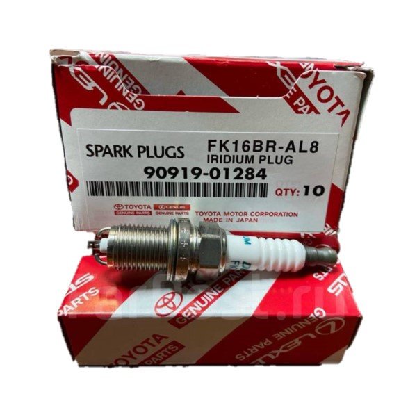 Свеча зажигания Оригинал Toyota 90919-01284 (FK16BR-AL8 Denso)