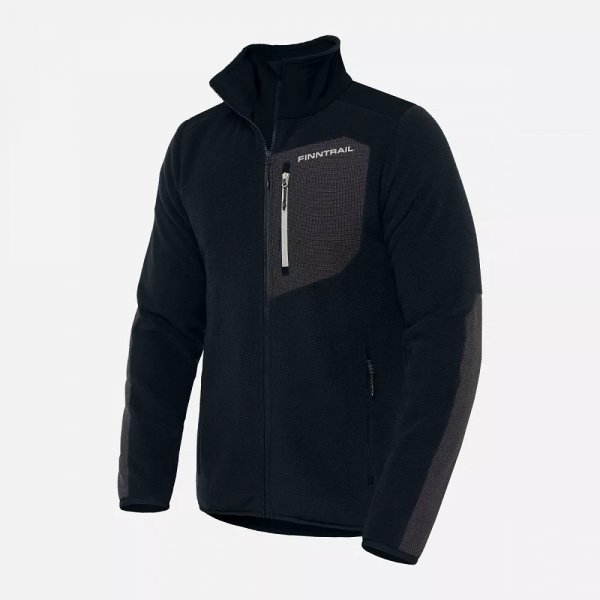 Толстовка мужская флисовая Finntrail Sherpa 1397 Graphite (S)