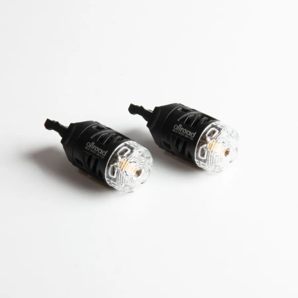 Лампа светодиодная T20(W21W) 12/24V(W3x16d) Lumen Drop D (желтый свет) 2шт
