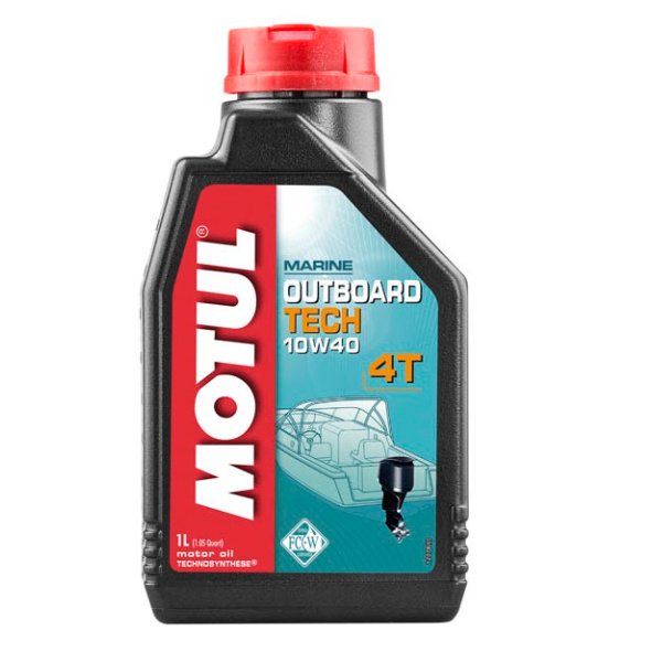 Масло моторное Motul 4-T Outboard Tech 10W40 1