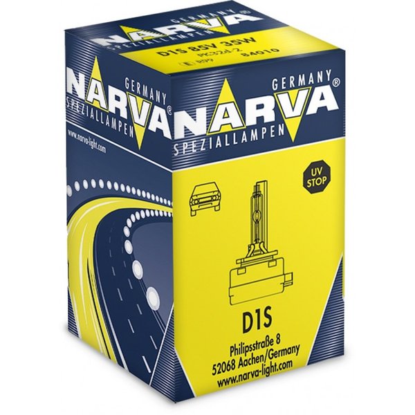Лампа Narva D1S 85V 35W 4300K