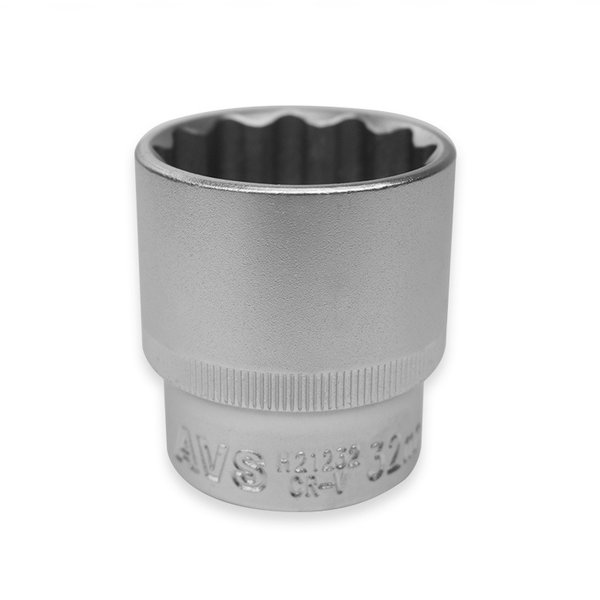 Головка торцевая 12-гранная 1/2''DR (32 мм) AVS H21232