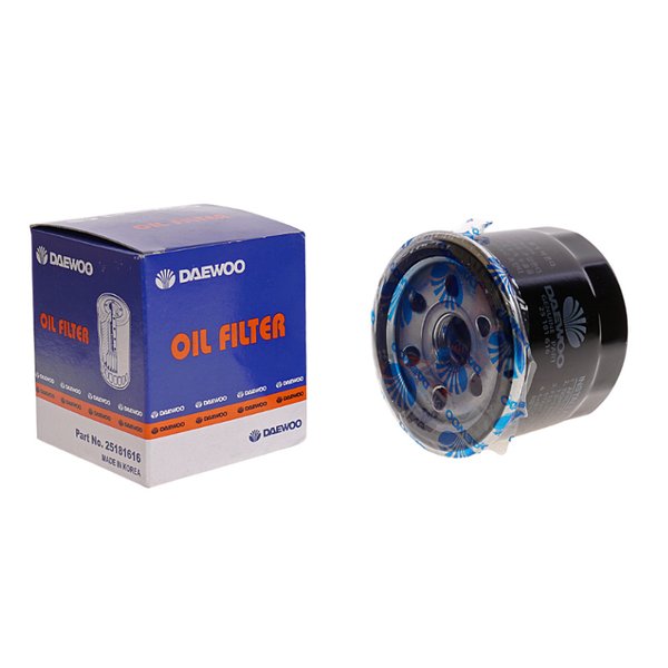 Фильтр масляный Оригинал Daewoo 96475855/25181616/96985730 (PH 11203 Fram/W 6021) AVEO 1.2 16V Корея
