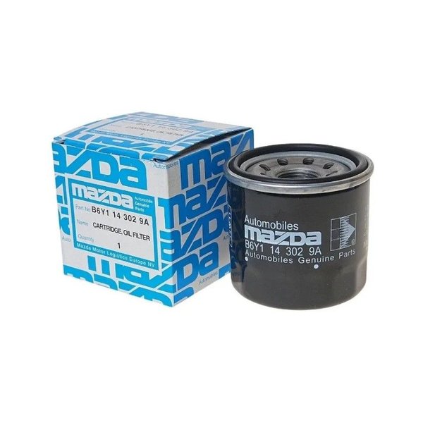 Фильтр масляный Оригинал Mazda B6Y1-14-302-9A/B6Y1-14-302-9A/PE01-14-302A/B6Y1-14302-A (C-901 Vic)