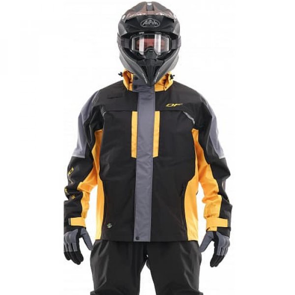 Мембранная куртка QUAD PRO BLACK-YELOW 2021 S Dragonfly 