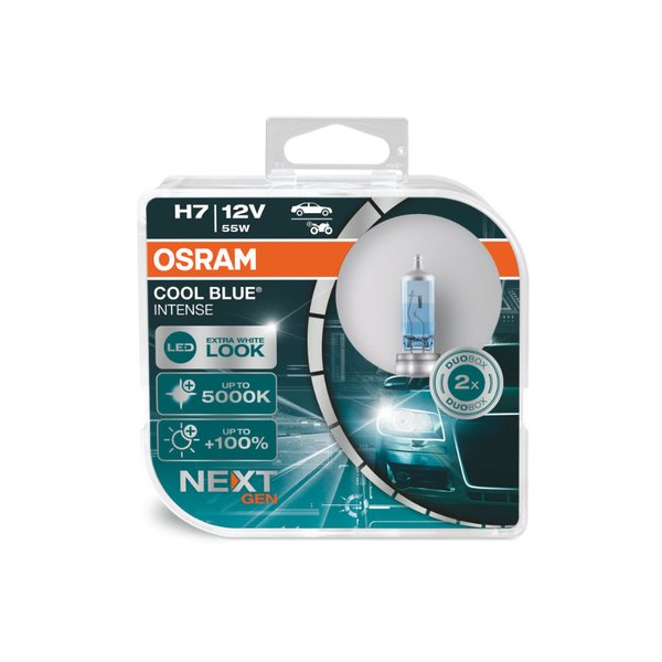 Лампа H7 Osram 64210CBN_HCB  55W Intense (бокс 2шт.) Германия